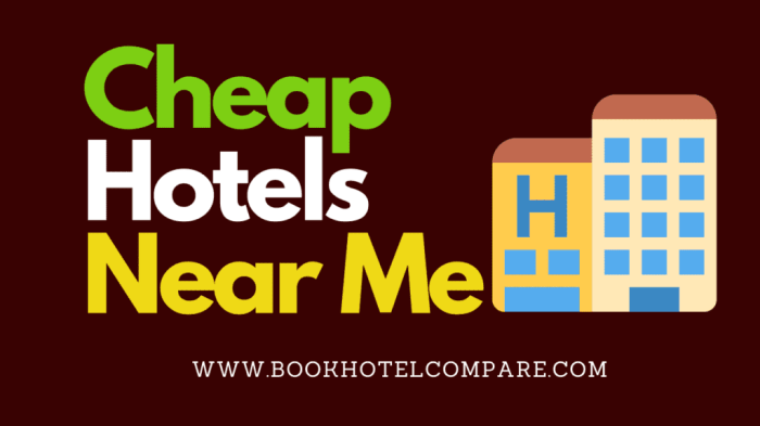 Cheap hotels near me